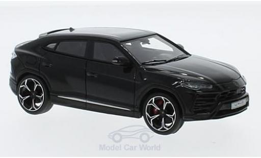Diecast model cars Lamborghini Urus Base metallic black 2018 1/43 Look Smart