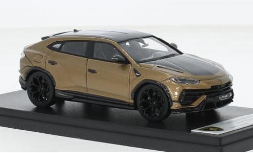 Diecast model cars Lamborghini Urus Performante metallise brown/carbon 2022 1/43 Look Smart