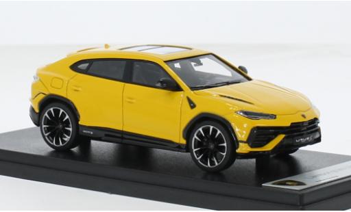 Diecast model cars Lamborghini Urus S metallise yellow 2022 1/43 Look Smart