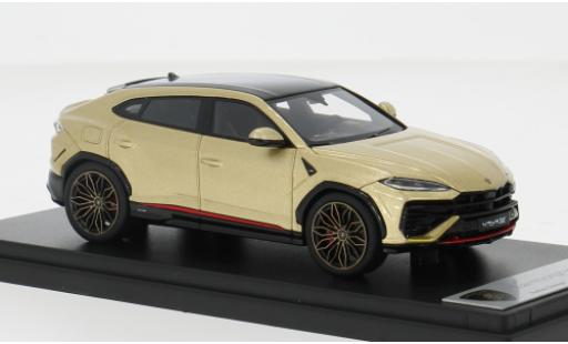 Diecast model cars Lamborghini Urus SE metallise beige/black 2024 1/43 Look Smart