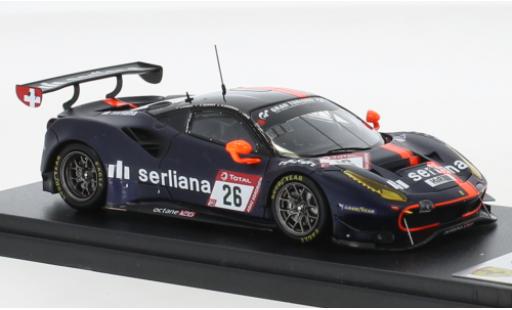 Diecast model cars Ferrari 488 GT3 EVO No.26 Octane 126 24h N&Atilde;&frac14;rburgring 2021 1/43 Look Smart