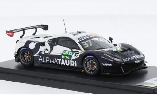 Diecast model cars Ferrari 488 GT3 EVO No.37 Red Bull Alphatauri AF Corse Alpha Tauri DTM 2022 1/43 Look Smart