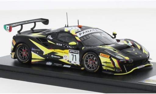 Diecast model cars Ferrari 488 GT3 No.71 Iron Lynx 24h Spa 2021 1/43 Look Smart