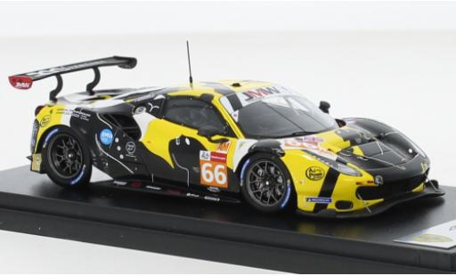 Diecast model cars Ferrari 488 GTE EVO No.66 JMW Motorsport 24h Le Mans 2021 1/43 Look Smart