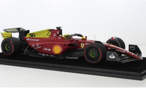 Diecast model cars Ferrari F1 F1-75 -75 No.16 Scuderia formule 1 GP Italie 2022 1/18 Look Smart