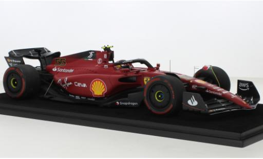 Diecast model cars Ferrari F1 F1-75 -75 No.55 Scuderia formule 1 GP Grande-Bretagne 2022 1/18 Look Smart
