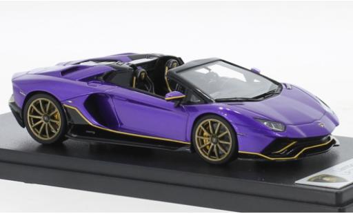 Diecast model cars Lamborghini Aventador Ultimae Roadster LO 780-4 metallise purple 1/43 Look Smart