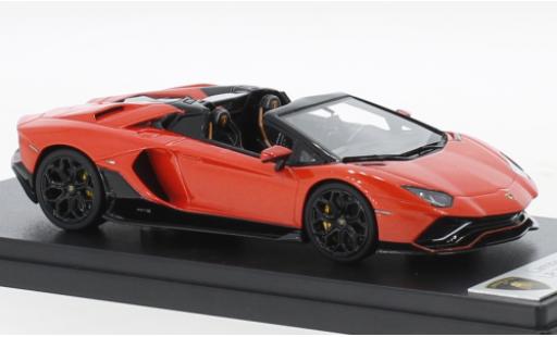 Diecast model cars Lamborghini Aventador Ultimae Roadster LP 780-4 metallise orange 1/43 Look Smart