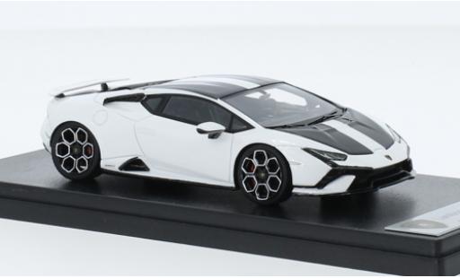 Diecast model cars Lamborghini Huracan Technica metallise white/carbon 2022 1/43 Look Smart
