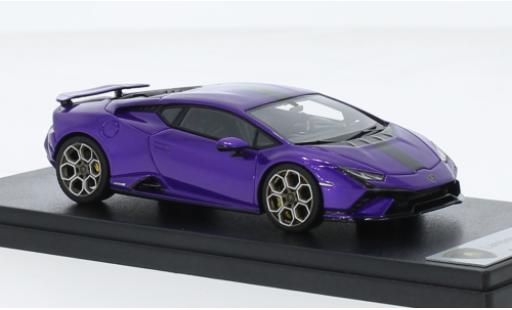 Diecast model cars Lamborghini Huracan Technica metallise purple/black 2022 1/43 Look Smart