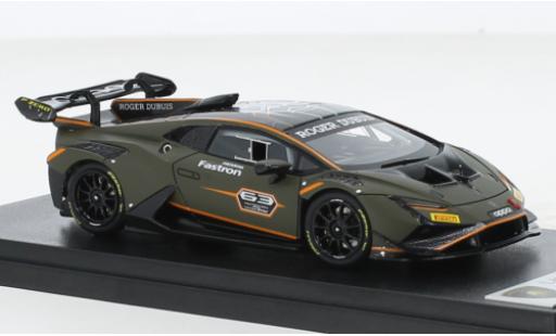 Diecast model cars Lamborghini Huracan Evo Trofeo EVO2 matt-oliv 1/43 Look Smart