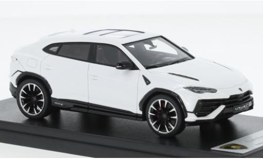 Diecast model cars Lamborghini Urus S metallise white 2022 1/43 Look Smart