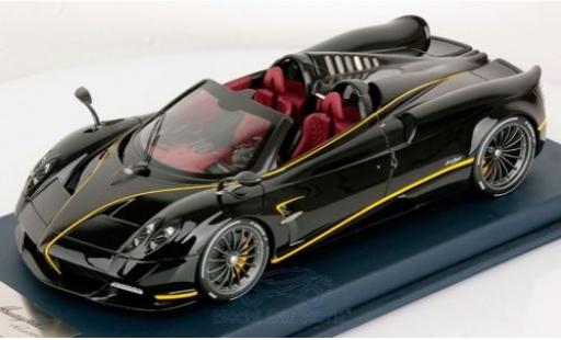 Diecast model cars Pagani Huayra R Roadster black 2017 Gyrfalcon 1/18 Look Smart
