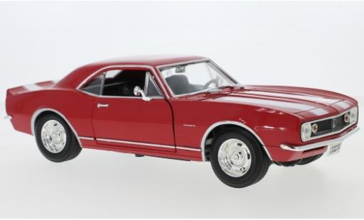 Diecast model cars Chevrolet Camaro Z28 red/white 1967 1/18 Lucky Die Cast