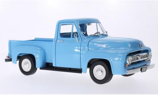 Diecast model cars Ford F-100 Pickup 00 Pick Up blue 1953 1/43 Lucky Die Cast