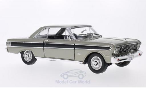 Diecast model cars Ford Falcon Berline metallic grey/black 1964 1/18 Lucky Die Cast