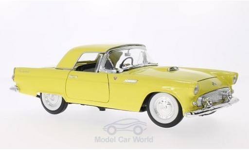 Diecast model cars Ford Thunderbird Two-Seater yellow 1/18 Lucky Die Cast