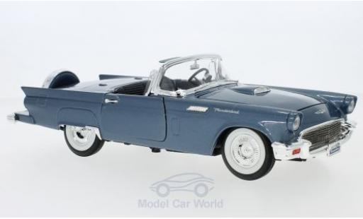 Diecast model cars Ford Thunderbird Two-Seater metallic blue Hardtop liegt bei 1/18 Lucky Die Cast