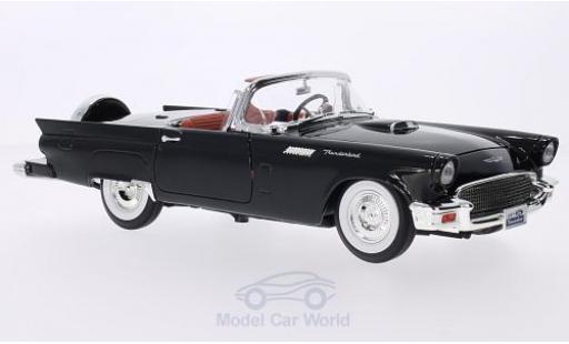Diecast model cars Ford Thunderbird Two-Seater black 1957 Hardtop liegt bei 1/18 Lucky Die Cast