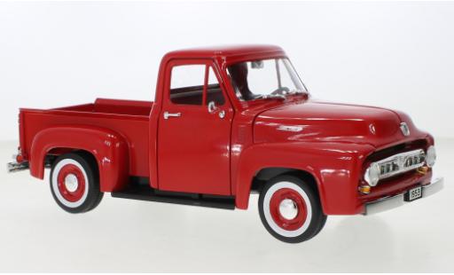 Diecast model cars Ford F-100 Pickup 00 Pick Up red 1953 1/18 Lucky Die Cast