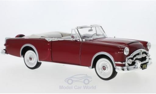 Diecast model cars Packard Caribbean Base metallic red 1953 1/18 Lucky Die Cast