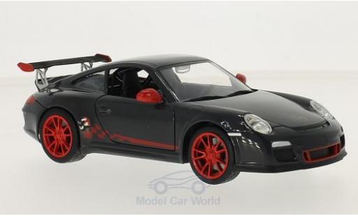 Diecast model cars Porsche 911 GT3 RS (II) grey/red 1/24 Lucky Die Cast