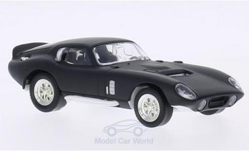 Diecast model cars Shelby Daytona Coupe Base matt-black 1965 without Vitrine 1/43 Lucky Die Cast