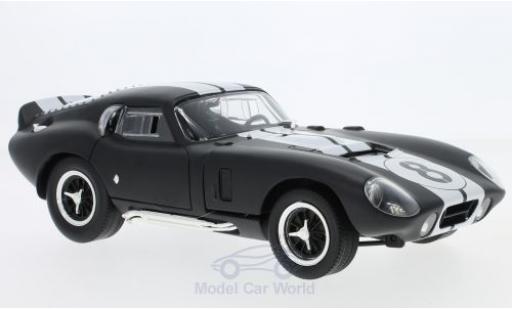 Diecast model cars Shelby Daytona Coupe Base matt-black/white 1965 1/18 Lucky Die Cast