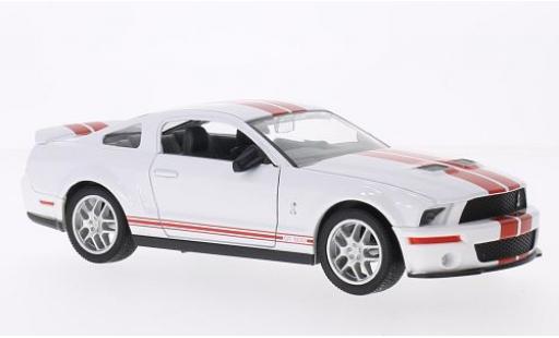Diecast model cars Shelby GT 500 Base white 2007 1/24 Lucky Die Cast