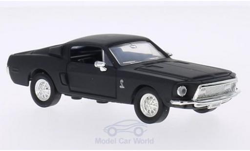 Diecast model cars Shelby GT GT500KR -500KR matt-black 1968 without Vitrine 1/43 Lucky Die Cast