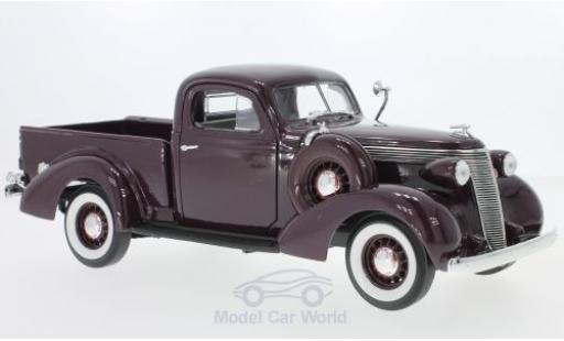 Diecast model cars Studebaker Coupe Express 1937 Pick Up red 1/18 Lucky Die Cast