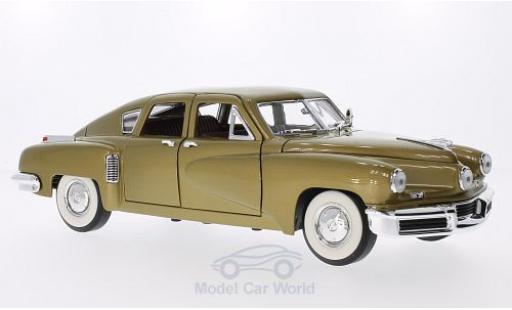 Diecast model cars Tucker Torpedo Base gold 1948 1/18 Lucky Die Cast