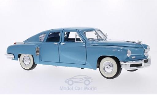 Diecast model cars Tucker Torpedo Base metallic blue 1948 1/18 Lucky Die Cast