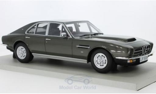 Diecast model cars Aston Martin Lagonda saloon metallic olive RHD 1974 1/18 Lucky Step Models