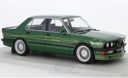 Diecast model cars Alpina B10 3.5 metallic green 1/18 Lucky Step Models