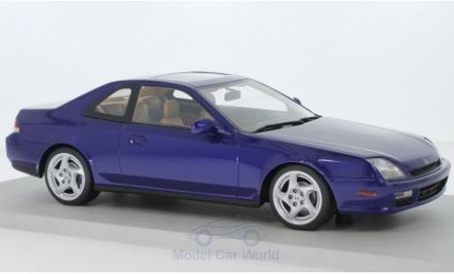 Diecast model cars Honda Prelude Base metallic blue 1997 1/18 Lucky Step Models