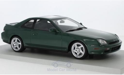 Diecast model cars Honda Prelude Base metallic green 1997 1/18 Lucky Step Models