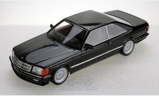 Diecast model cars Mercedes 560 Coupe SEC (C126) Lorinser black 1987 1/18 Lucky Step Models