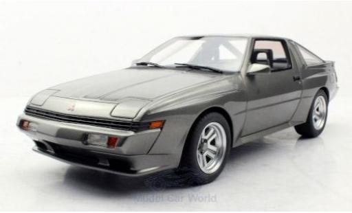 Diecast model cars Mitsubishi Starion Base metallic grey 1987 1/18 Lucky Step Models