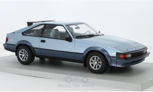 Diecast model cars Toyota Celica XX Supra MkII metallic blue/metallic blue 1/18 Lucky Step Models
