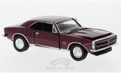 Diecast model cars Chevrolet Camaro SS /RS 396 metallic red 1967 1/64 M2 Machines