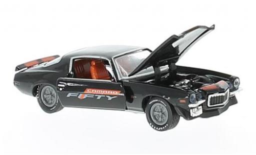 Diecast model cars Chevrolet Camaro Z28 Z/28 RS black/orange 1970 Fifty Years 1/64 M2 Machines