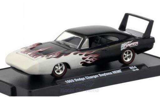 Diecast model cars Dodge Charger Daytona HEMI black/Dekor 1969 1/64 M2 Machines