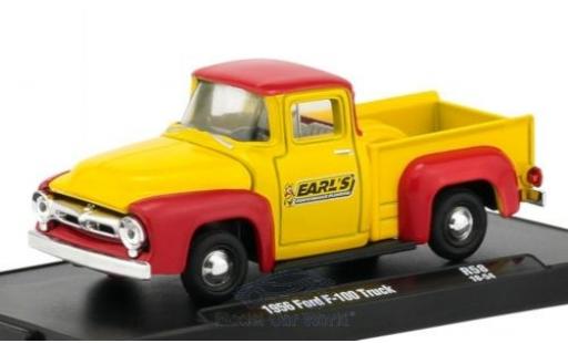 Diecast model cars Ford F-100 Pickup 00 Earls 1956 1/64 M2 Machines