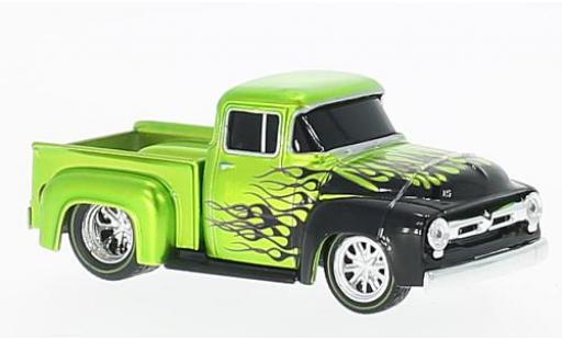 Diecast model cars Ford F-100 Pickup 00 green/Dekor 1956 Ground Pounders Release 16 1/64 M2 Machines