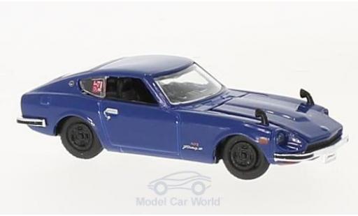 Diecast model cars Nissan Fairlady Z Z432 432 blue 1970 1/64 M2 Machines