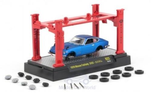 Diecast model cars Nissan Fairlady Z Z432 432 metallic blue 1970 Model-Kit Bausatz inklusive 4 Ersatzr&Atilde;&curren;dern 1/64 M2 Machines