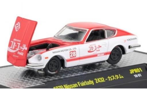 Nissan Fairlady Z Z432 1/64 M2 Machines 432 red/white Coca Cola 1970