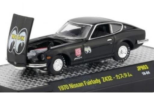 Diecast model cars Nissan Fairlady Z Z432 432 black 1970 1/64 M2 Machines