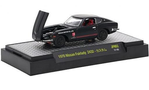 Diecast model cars Nissan Fairlady Z Z432 432 black RHD 1970 1/64 M2 Machines